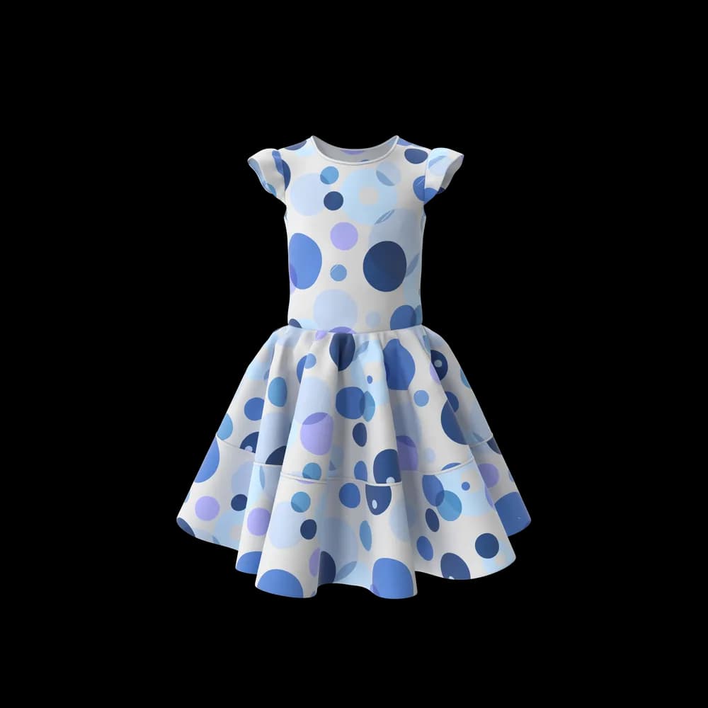 Blue Frock - Image 1